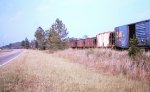 LN 111756 sits amongst 137 other "bad order-heavy shop repair" stencilled cars 